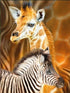 Baby Giraffe & Zebra Diamond Painting